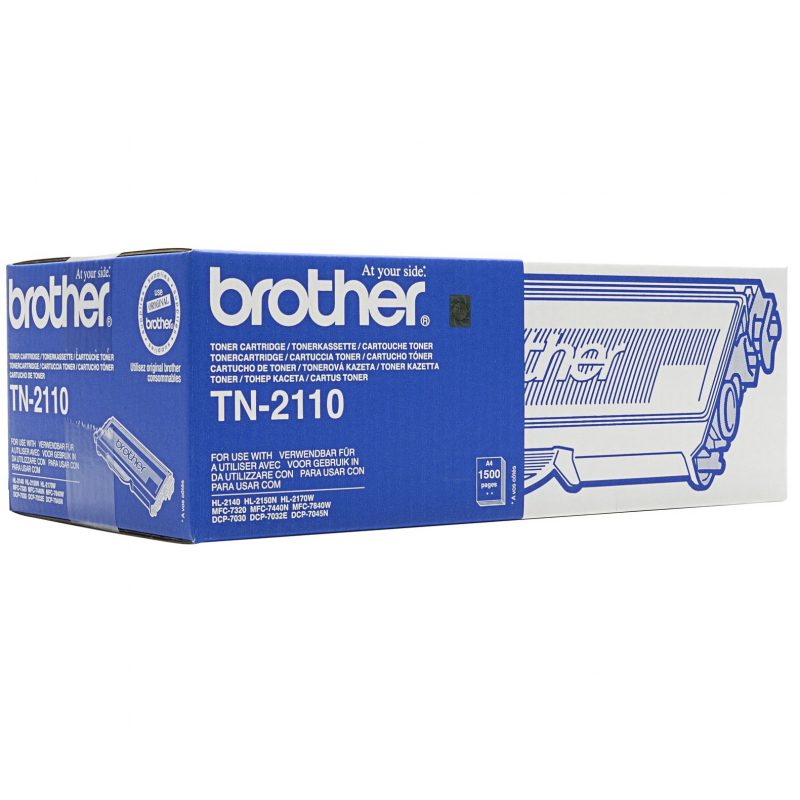 Toner Brother TN-2110 Black 1.5K Pgs