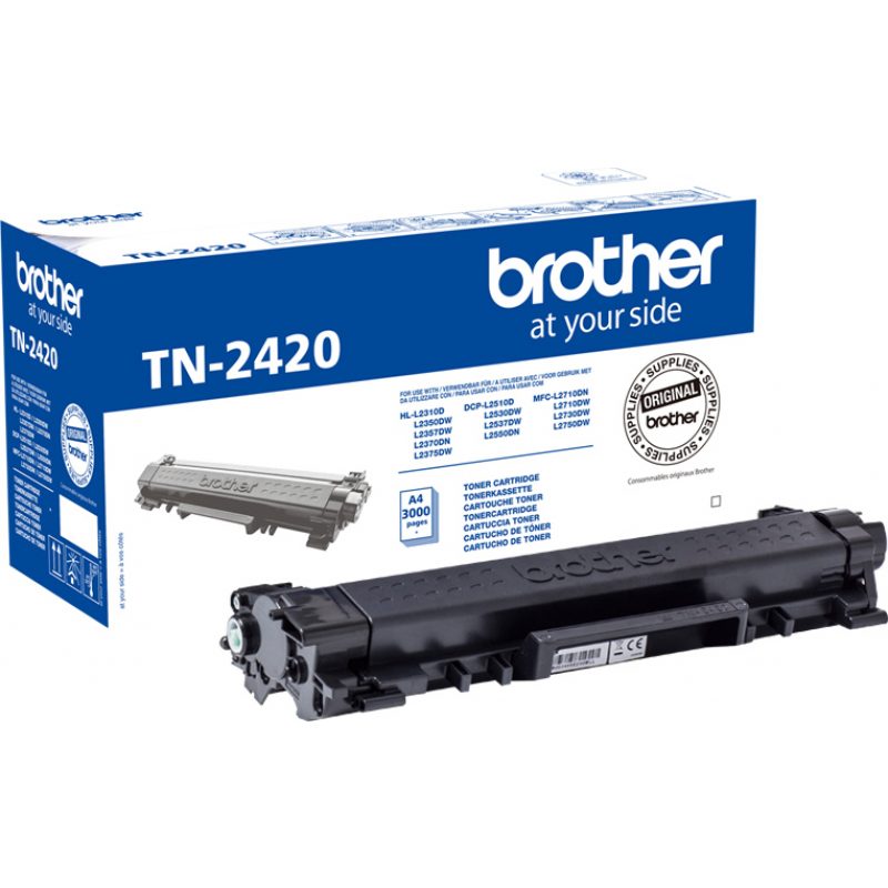 Toner Brother TN-2420 Black 3K Pgs