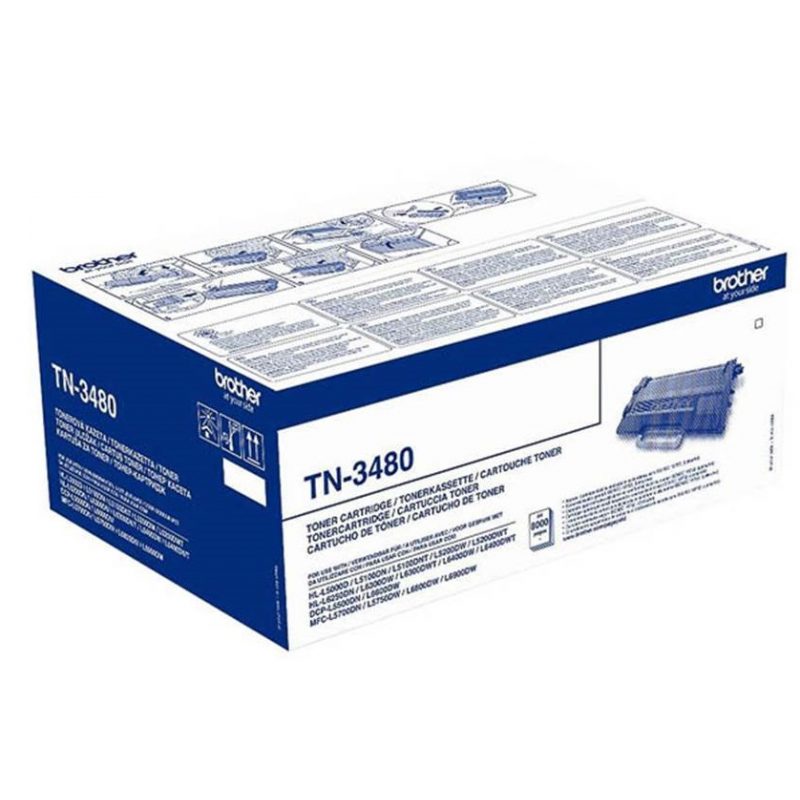 Toner Brother TN-3480 Black 8K Pgs