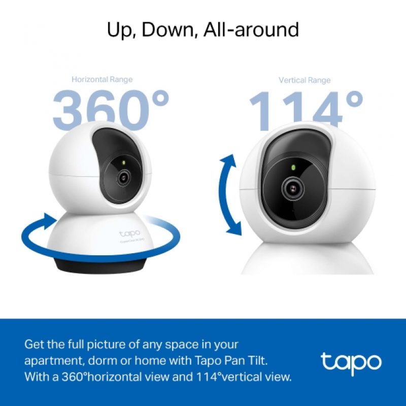 TP-Link Ασύρματη IP Camera Tapo C220 V1 Pan/Tilt (TAPO C220) - Image 4